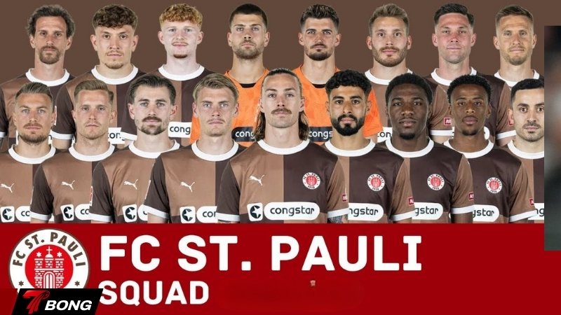 Đội hình đầy đủ hiện tại của St. Pauli